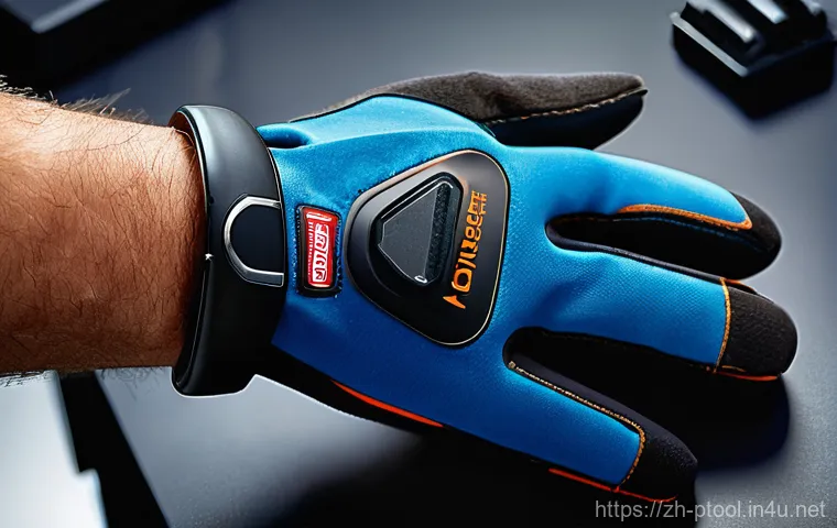 전동 공구 전문가 인터뷰 - **Prompt: A futuristic, intelligent cordless drill being operated by a skilled adult in a sleek, wel...